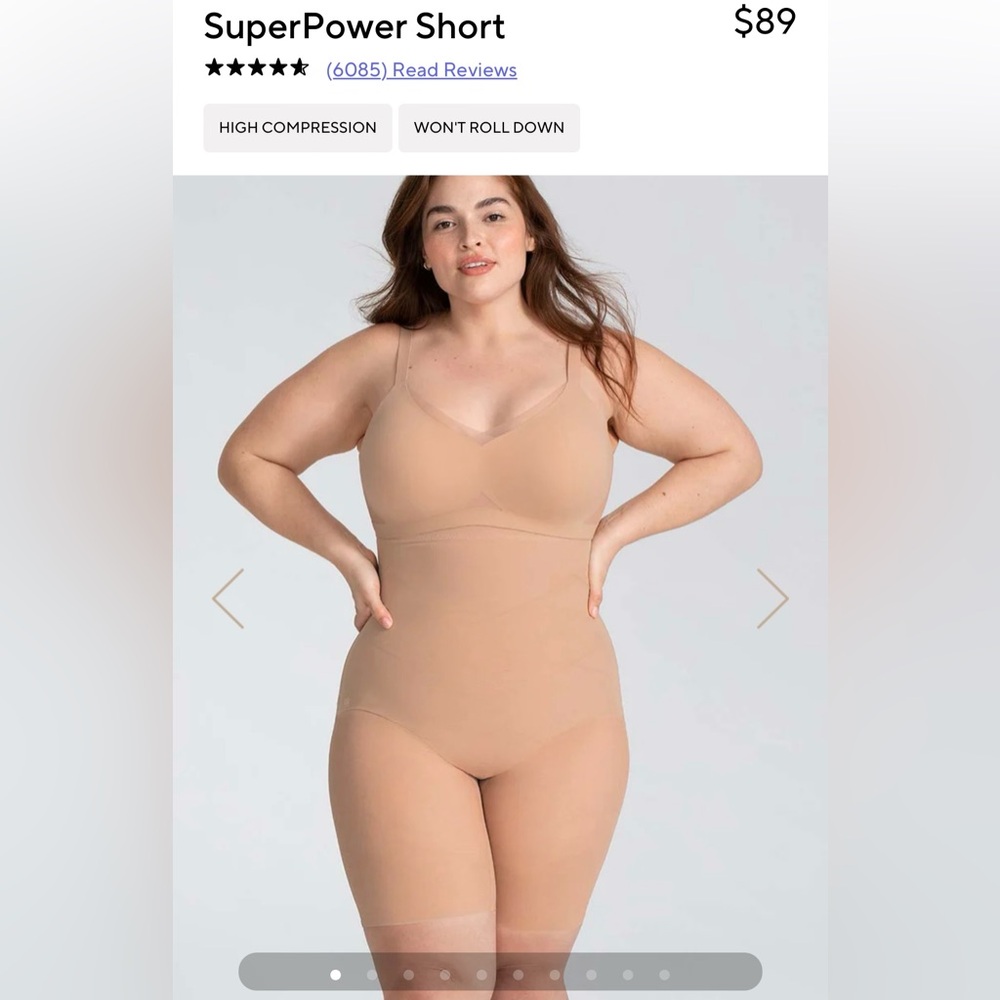Honeylove The Super Power Shorts (2) | Sand